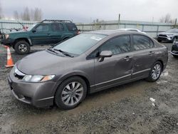 Salvage cars for sale at Arlington, WA auction: 2009 Honda Civic EXL