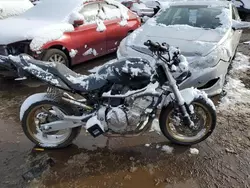 Salvage motorcycles for sale at Brighton, CO auction: 2006 Honda CB600 F