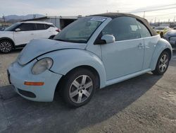 Vehiculos salvage en venta de Copart Sun Valley, CA: 2006 Volkswagen New Beetle Convertible Option Package 1