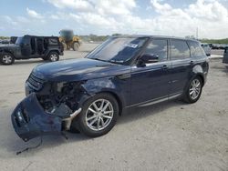 Salvage cars for sale at West Palm Beach, FL auction: 2017 Land Rover Range Rover Sport SE