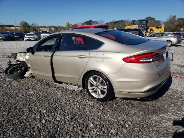 2018 Ford Fusion SE Hybrid