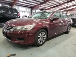 2015 Honda Accord LX en venta en East Granby, CT