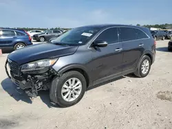 KIA Sorento lx Vehiculos salvage en venta: 2019 KIA Sorento LX