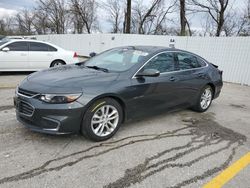 Chevrolet salvage cars for sale: 2017 Chevrolet Malibu LT