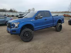 Salvage Cars with No Bids Yet For Sale at auction: 2018 Ford F150 Super Cab