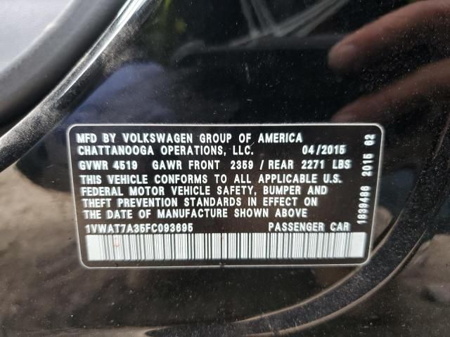 2015 Volkswagen Passat S