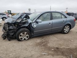 Salvage cars for sale at Chicago Heights, IL auction: 2009 Hyundai Sonata GLS