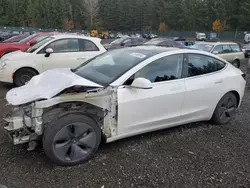 Tesla Model 3 salvage cars for sale: 2020 Tesla Model 3