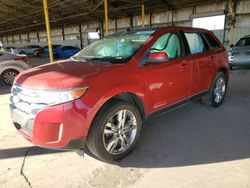 Salvage cars for sale at Phoenix, AZ auction: 2012 Ford Edge SEL