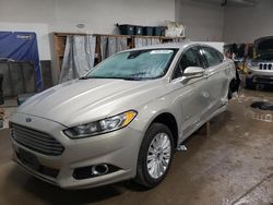 Salvage cars for sale at auction: 2016 Ford Fusion SE Hybrid