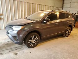 Salvage cars for sale from Copart Abilene, TX: 2018 Toyota Rav4 LE