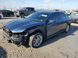 Salvage cars for sale at Cahokia Heights, IL auction: 2019 Ford Fusion SE