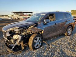 Salvage cars for sale at San Diego, CA auction: 2023 Toyota Highlander L