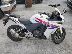 Salvage cars for sale from Copart Walton, KY: 2013 Honda CBR500 R