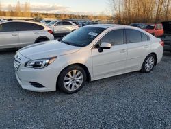 Subaru salvage cars for sale: 2015 Subaru Legacy 2.5I Premium