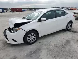 Salvage cars for sale at auction: 2016 Toyota Corolla L