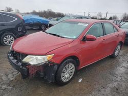 Salvage cars for sale from Copart Hillsborough, NJ: 2012 Toyota Camry Base