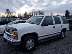 1996 Chevrolet Tahoe K1500 en venta en Portland, OR