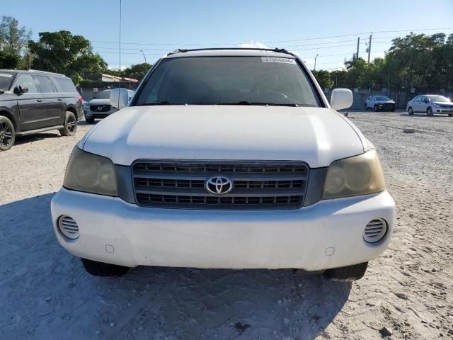 2002 Toyota Highlander Limited