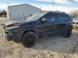 Jeep Cherokee salvage cars for sale: 2017 Jeep Cherokee Trailhawk