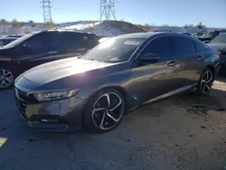 Salvage cars for sale at Littleton, CO auction: 2019 Honda Accord Sport