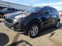 Salvage cars for sale at New Britain, CT auction: 2017 KIA Sportage LX