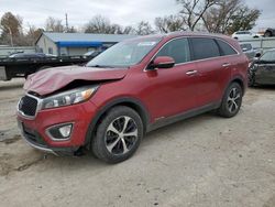 KIA salvage cars for sale: 2016 KIA Sorento EX