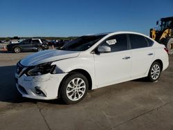 Salvage cars for sale at Grand Prairie, TX auction: 2019 Nissan Sentra S