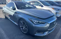 Salvage cars for sale at Oklahoma City, OK auction: 2017 Infiniti Q60 Premium