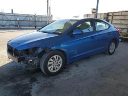 Salvage cars for sale at Anthony, TX auction: 2018 Hyundai Elantra SE