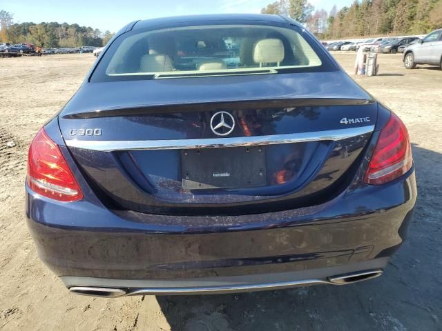 2016 Mercedes-Benz C 300 4matic