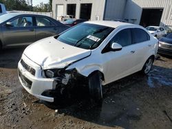 Salvage cars for sale from Copart Savannah, GA: 2015 Chevrolet Sonic LTZ