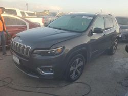 Salvage cars for sale at Arcadia, FL auction: 2019 Jeep Cherokee Limited