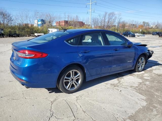 2018 Ford Fusion SE Hybrid