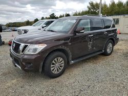 Salvage cars for sale at Memphis, TN auction: 2018 Nissan Armada SV