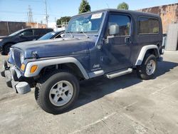 Jeep Wrangler salvage cars for sale: 2005 Jeep Wrangler / TJ Unlimited