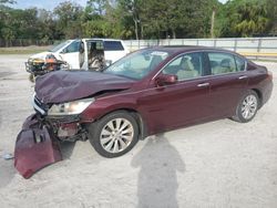 Vehiculos salvage en venta de Copart Fort Pierce, FL: 2015 Honda Accord EXL