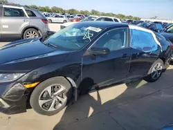 Honda salvage cars for sale: 2021 Honda Civic LX