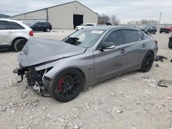 Salvage cars for sale at Lawrenceburg, KY auction: 2018 Infiniti Q50 Luxe