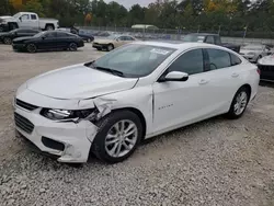 Salvage cars for sale at Ellenwood, GA auction: 2018 Chevrolet Malibu LT