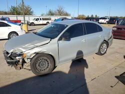 2011 Volkswagen Jetta Base en venta en Oklahoma City, OK