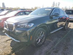 Salvage cars for sale at Cahokia Heights, IL auction: 2022 BMW X4 XDRIVE30I