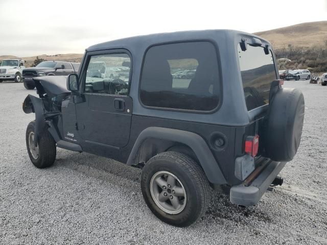 2003 Jeep Wrangler / TJ SE