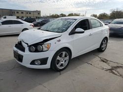 Chevrolet Vehiculos salvage en venta: 2015 Chevrolet Sonic LTZ