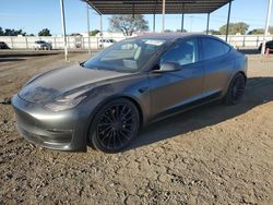 Salvage cars for sale at San Diego, CA auction: 2018 Tesla Model 3