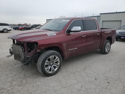 Salvage cars for sale from Copart Kansas City, KS: 2020 Dodge RAM 1500 Longhorn