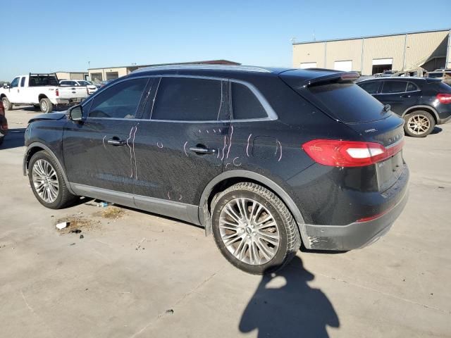 2016 Lincoln MKX Reserve