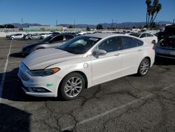 Vehiculos salvage en venta de Copart Cleveland: 2017 Ford Fusion SE Phev