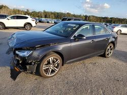 Salvage cars for sale at Harleyville, SC auction: 2017 Audi A4 Premium Plus