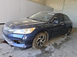 Honda salvage cars for sale: 2017 Honda Accord LX